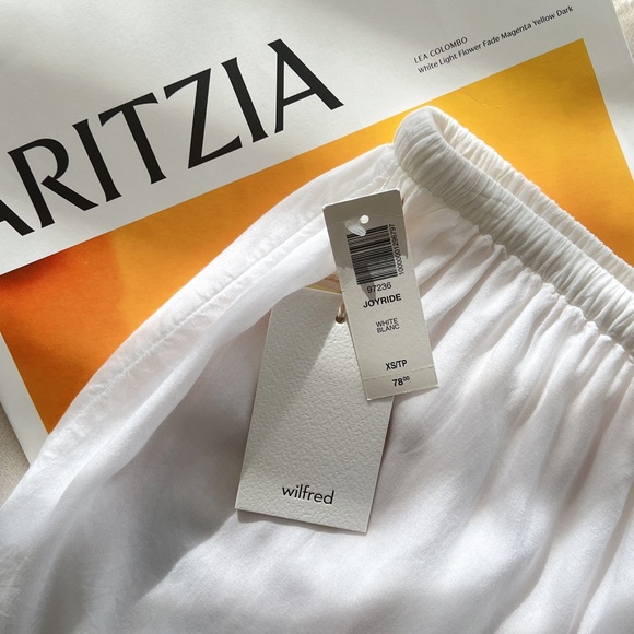 ARITZIA Wilfred Joyride Lace-hem Shorts - Picture 3 of 7